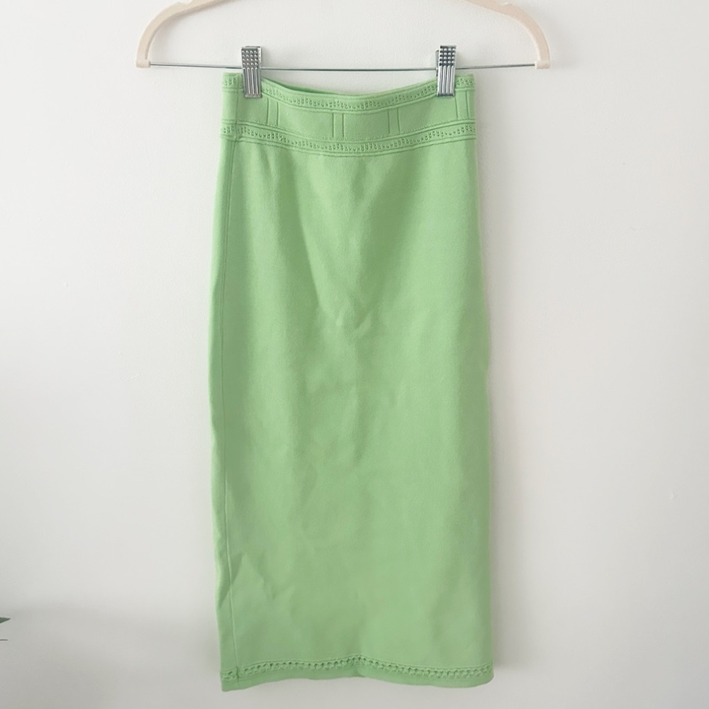 House of Harlow 1960 2-Piece Green Midi Skirt Set Size S - Picture 4 of 8